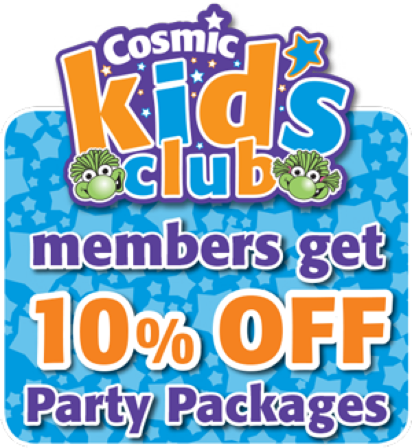 Kids Club Members Birthday Party Discount